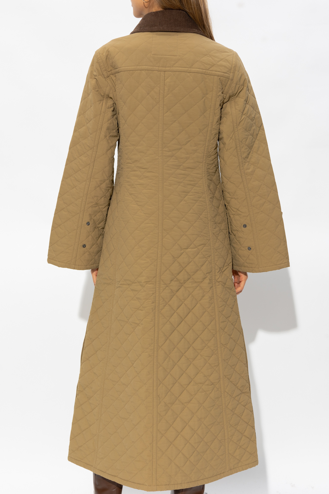Green 'Pinelope' coat By Malene Birger